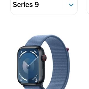 Apple Watch SERIES 9 with Blue Strap